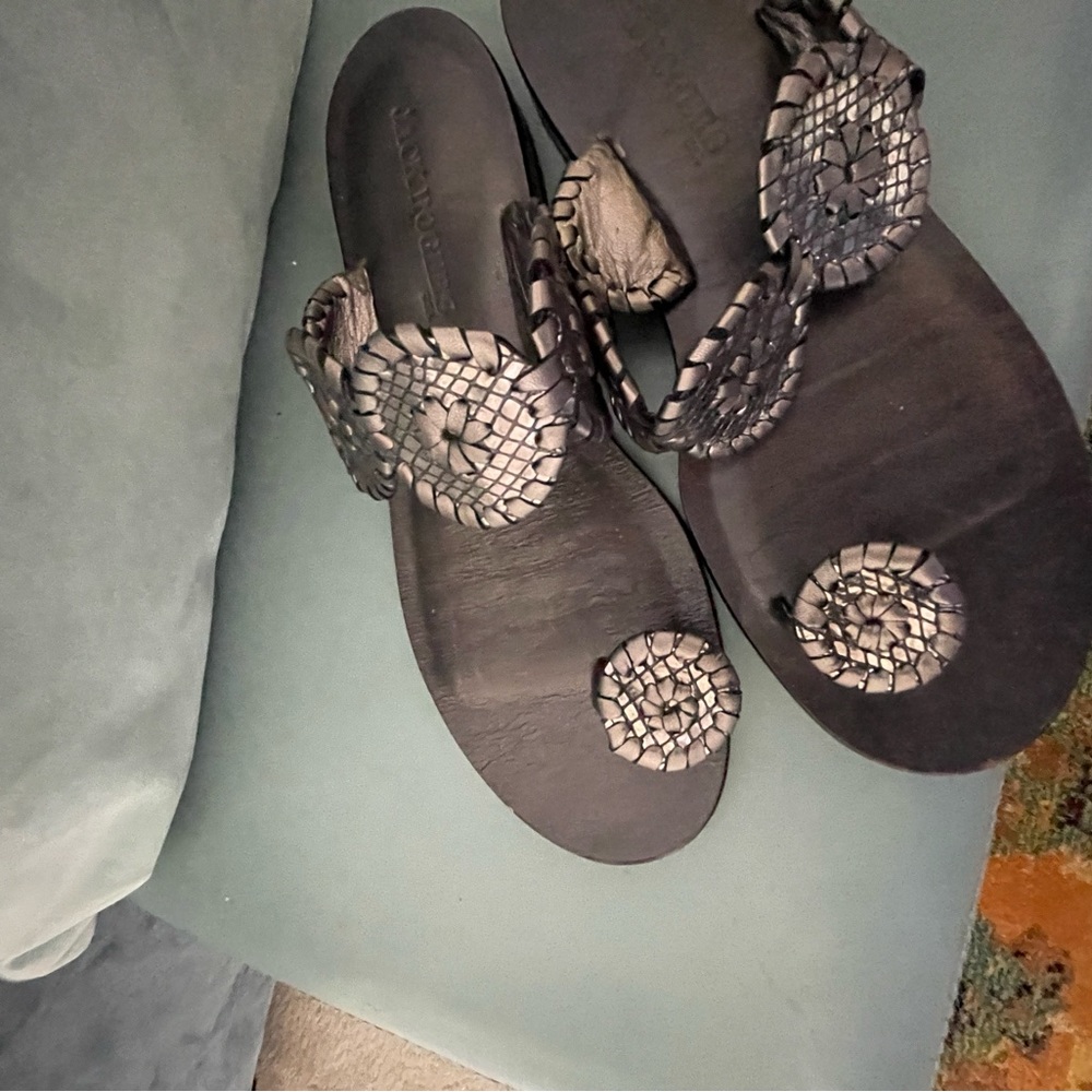 Jack Rogers slide sandals
